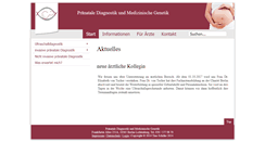 Desktop Screenshot of feindiagnostik-berlin.com