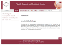 Tablet Screenshot of feindiagnostik-berlin.com